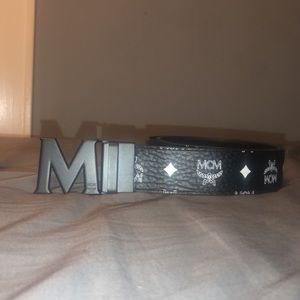 MCM designer belt